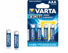 Батарейка Varta High Energy 4 pcs AAA (LR03) 4903121414