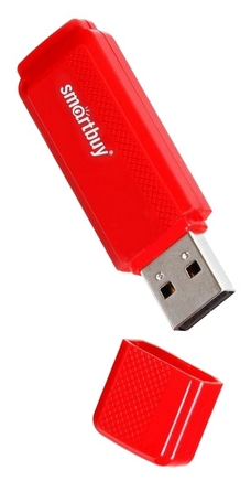 Флешка SmartBuy Dock USB 2.0 16Гб красный