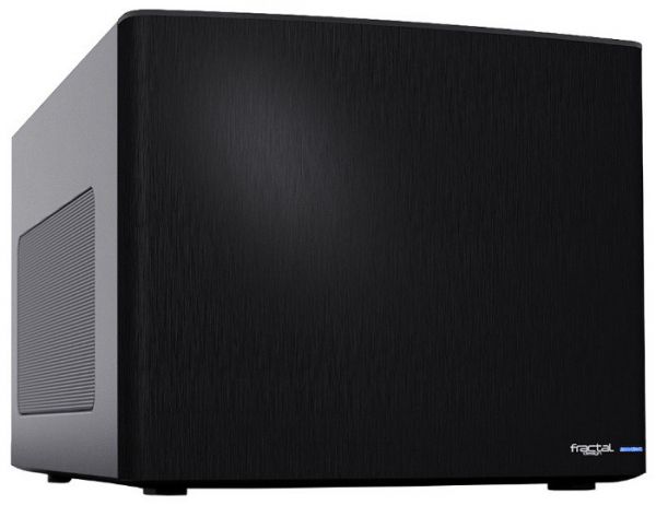 Корпус Fractal Design Node 304 черный w/o PSU miniITX 2x92mm 1x140mm 2xUSB3.0 audio bott PSU