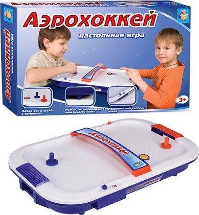 Настольная игра 1TOY 51879 Аэрохоккей