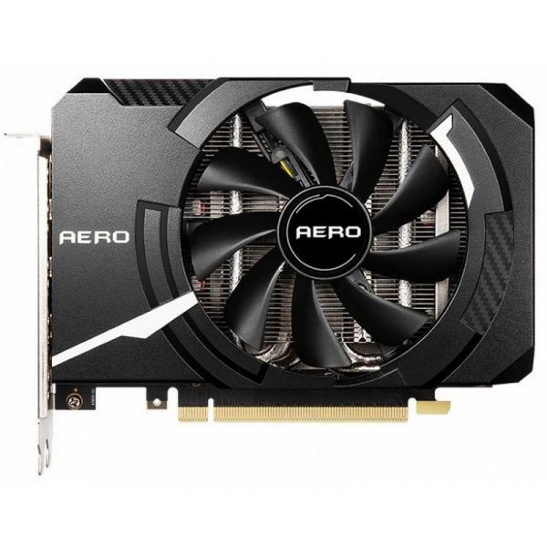 Видеокарта MSI NVIDIA GeForce RTX 3060Ti (RTX 3060Ti AERO ITX 8G OC LHR) RTX 3060 Ti AERO ITX 8G OC LHR, 8 Гб, GDDR6